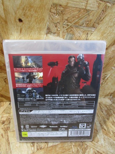Wolfenstein: The New Order - PS3 NTSC-J Japanese Unopened - Picture 2 of 4