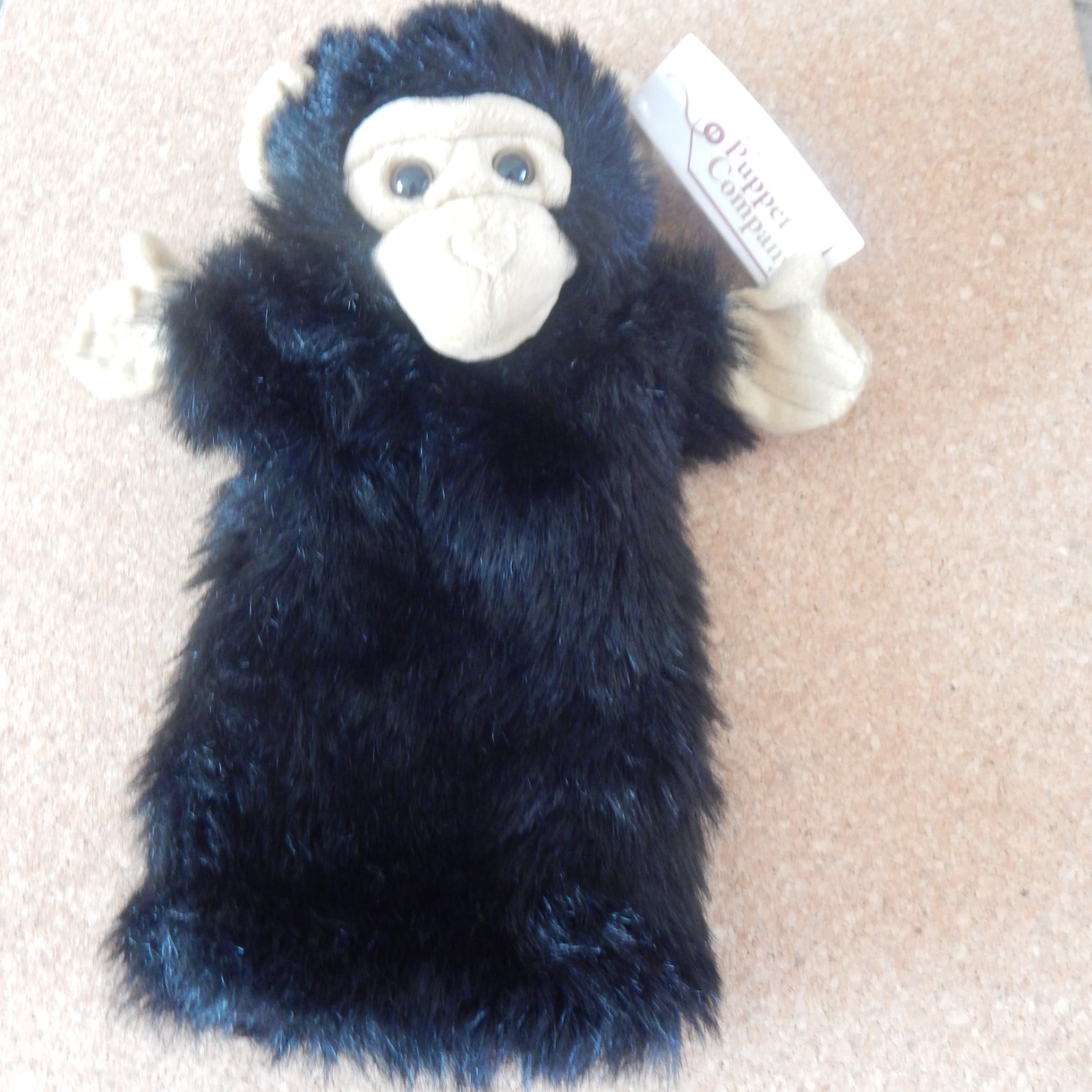 Chimp Monkey Chimpanzee Long Arm Hand Puppet The Puppet Company NEW Vintage