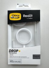 OtterBox iPhone 16 Pro Max React Series MagSafe Case Slim Shockproof - Clear