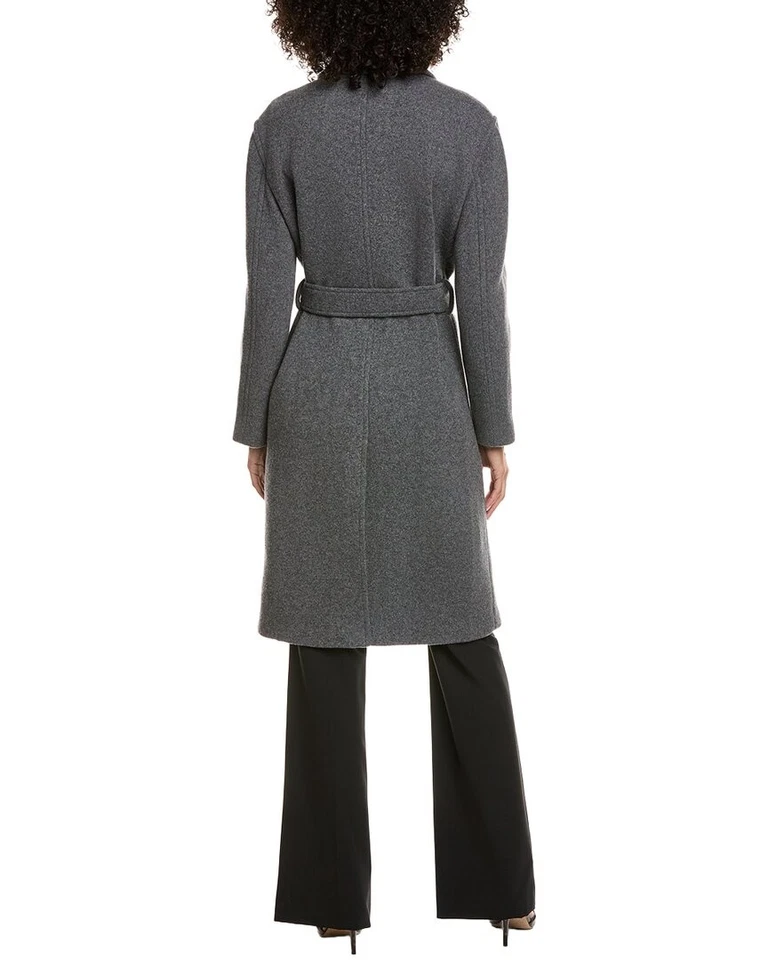 Theory Randall Wool-Blend Coat Women's - Image 2 of 3