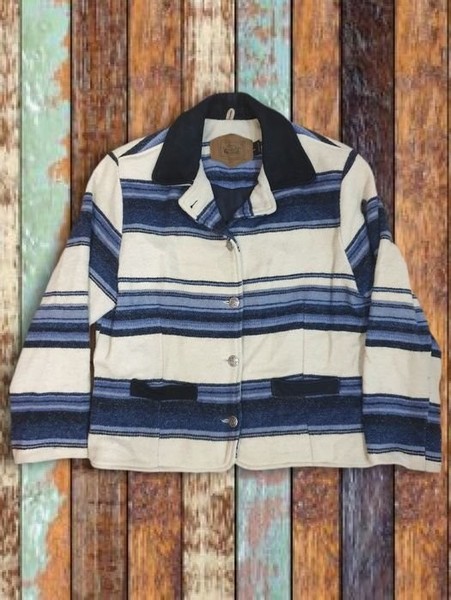 Women Woolrich Pea Coat Vintage Wool 38