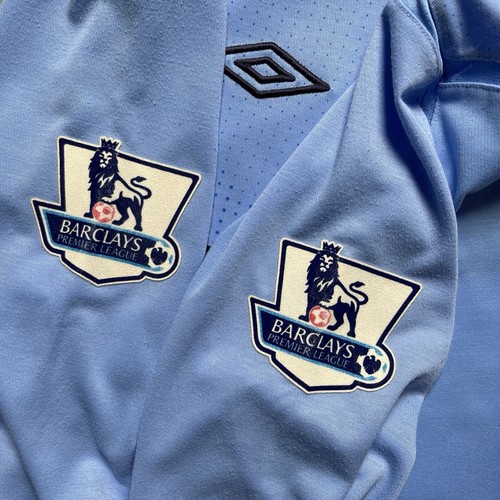 MANCHESTER CITY UMBRO 2011/2012 SOCCER FOOTBALL HOME JERSEY #21 SILVA SIZE “42” - Picture 8 of 19