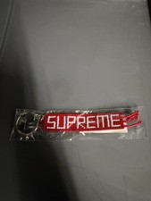 Supreme Red Box Logo Beaded Key Ring Chain Keychain SS20