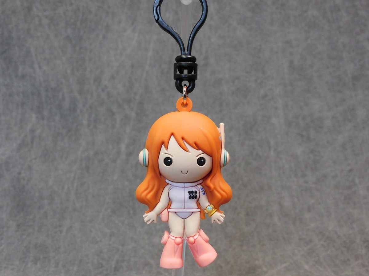 One Piece NEW * Nami Clip * Blind Bag Series 6 Key Chain Monogram
