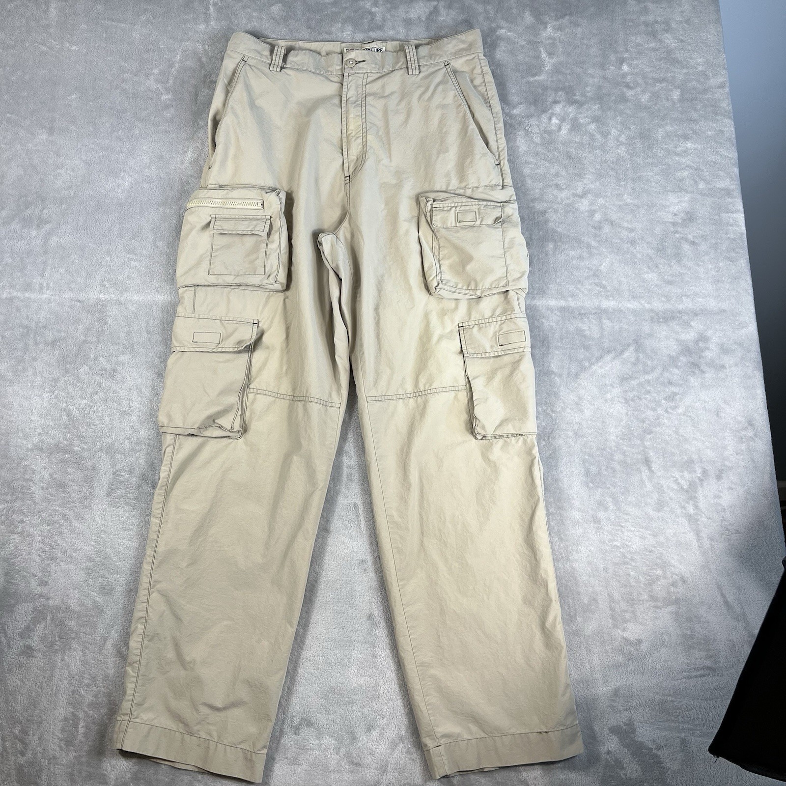 Mens 33x32 Tan Flaws
