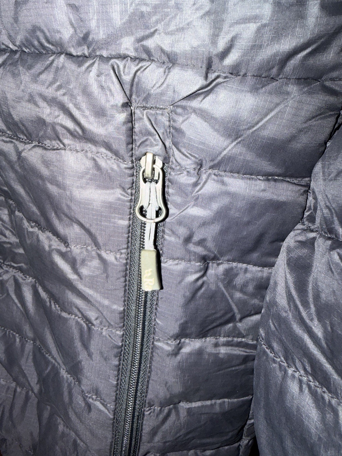 Rab Microlight Alpine Down Jacket – Small – Grey … - image 4