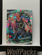 2025 Panini Prizm WNBA - Rookie Aziaha James #83 Ice Prizm (RC)