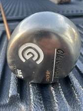 Cleveland Launcher 400 Driver 10.5* Launcher Gold 55g R Flex RH Grip Is Worn