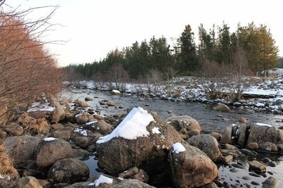 Photo A3 Blackwater by Coille na Sroine Inchbae Lodge The Blackwater flo c2011