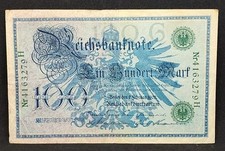 1908 Germany 100 Marks Nr4163279H