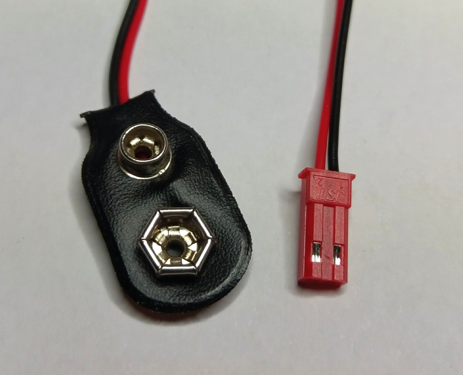 100 Stück Batterieclips Für 9V Blöcke - I-Form Kunststoff Ausführung