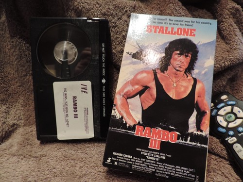 BETAMAX BETA NOT VHS STALLONE RAMBO 3 IVE