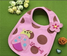 Baby Drool Bib, Colorful Absorbent Cotton Teething Towel, Waterproof Baby Bib