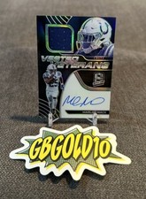2020 Panini Spectra Marlon Mack Vested Veterans Auto Patch On Card /75