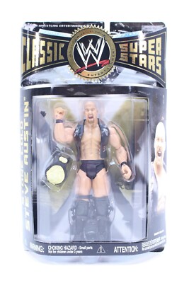 Jakks Pacific WWE WWF Classic Superstar Action Figure Stone Cold