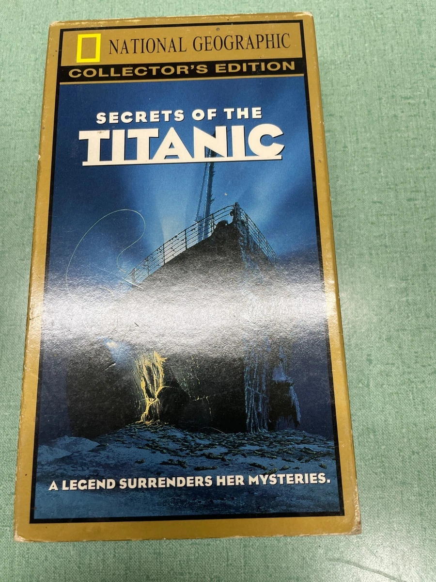 National Geographic Video Secrets of the Titanic VHS 1993
