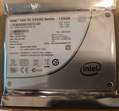 Intel SSD DC S3500 Series 120GB HDD SSDSC2BB120G401 SATA New