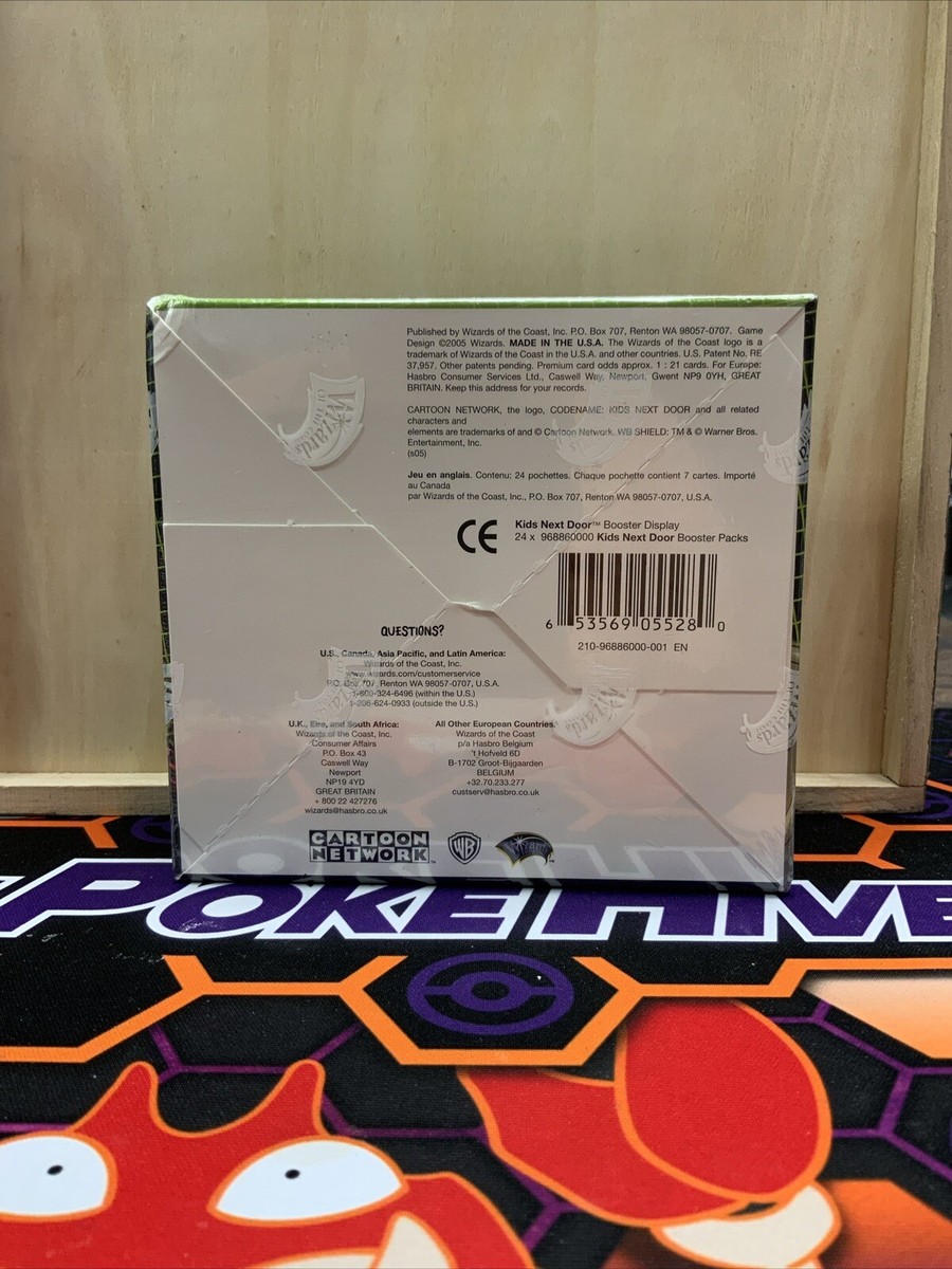 Codename: Kids Next Door TCG Sealed Booster Box New Unopened Base