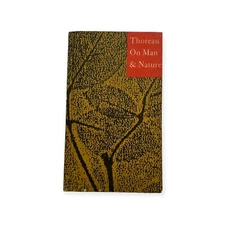 1960 Thoreau on Man & God. Vintage Hardcover Book Peter Pauper Press. Philosophy