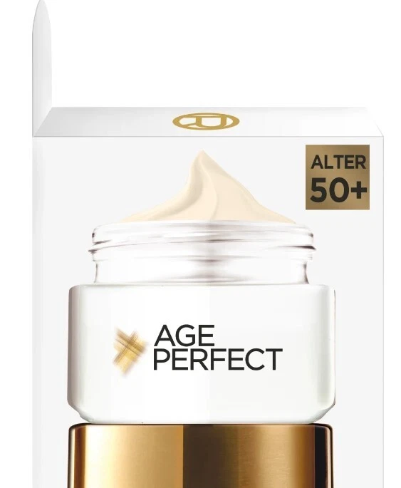 2x Loreal Paris - AGE Perfect Tag Nacht Creme Pro-Kollagen Gesichtscreme 2x 50ml - Bild 3 von 4