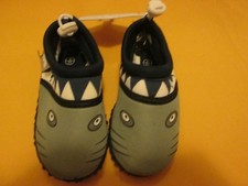 Frisky Kid's Water Shoes Navy Gray White Shark New No Box Size 6