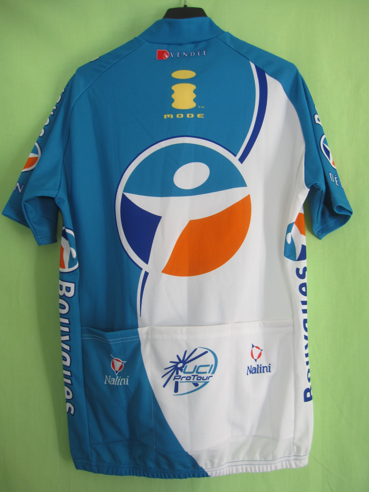 Maillot Cycliste Vintage Bouygues Telecom Tour 2006 – Nalini Taille XL – Homme
