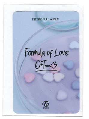 Twice Momo Photocard | Formula of Love Result File | eBay