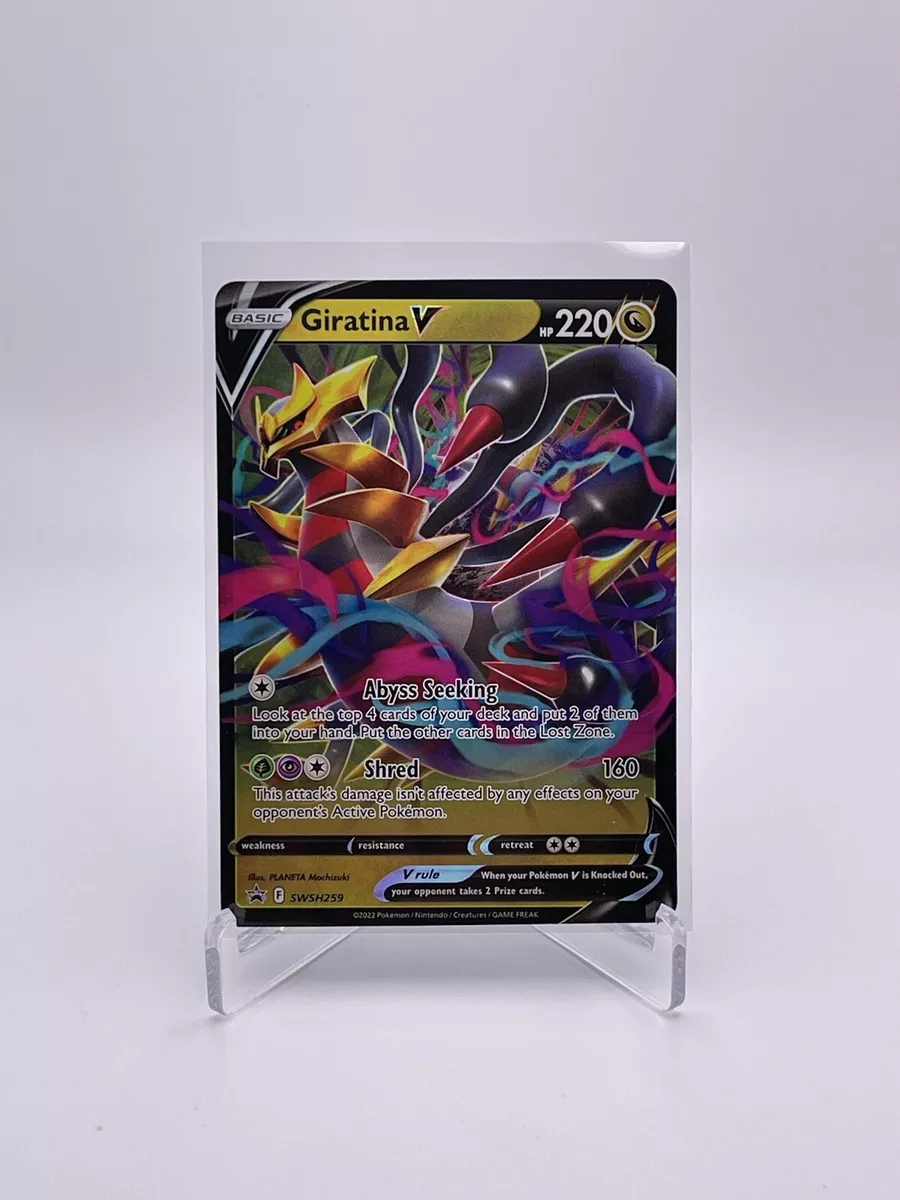 Giratina V SWSH259 Sword & Shield Black Star Promo Pokemon Card L102