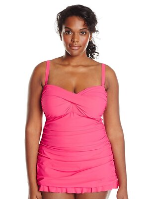 plus size bandeau swimsuit