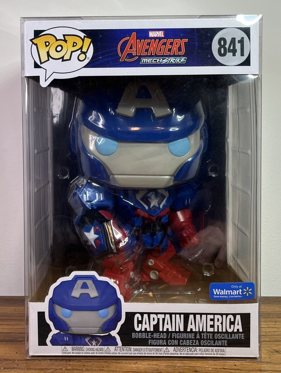 Captain America Mech Strike Funko Pop! Vinyl 10 Inch #841 Walmart - Main Image