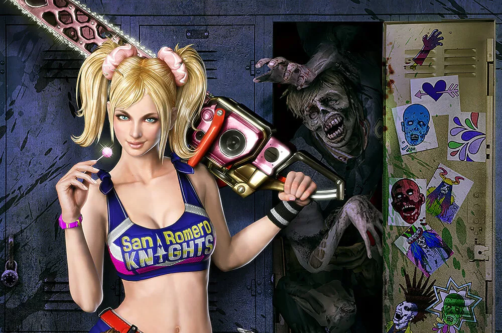 Lollipop Chainsaw Console Video Game Wall Art Home Decor - POSTER