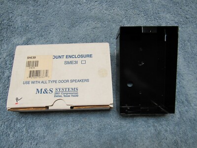 SME3D Metal Front Door surface mount box for M&S door intercom