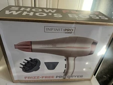 Conair InfinitiPro Frizz-Free Collection Rose Gold Hair Dryer  Model 750N
