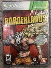 Borderlands (Microsoft Xbox 360, 2009). Complete With Manual
