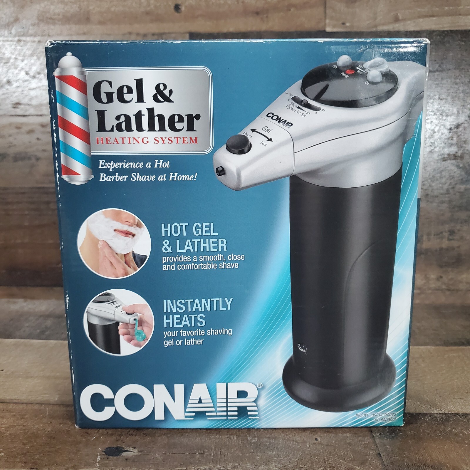Conair Gel and Lather Heating System Shaving HGL1NR OPEN BOX eBay