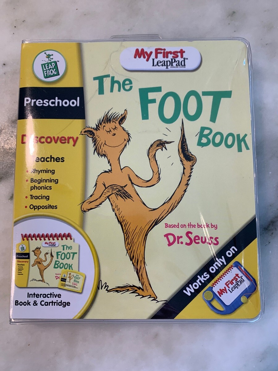 Leap Frog Foot Book Dr Suess My First Leap Pad Interactive Book