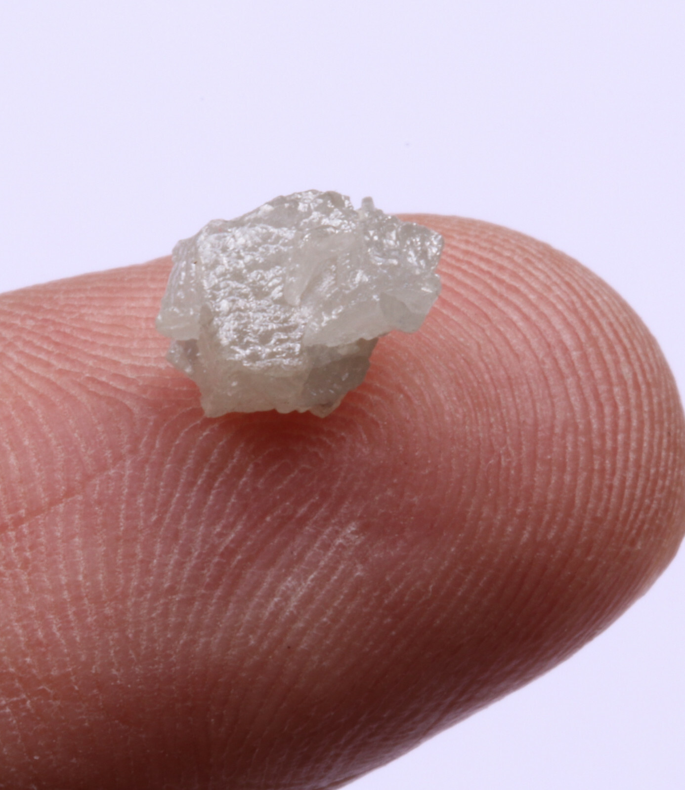 Raw Shape Natural Loose Diamond Rough Raw Shape White Color I3 Clarity 1.95Carat ...