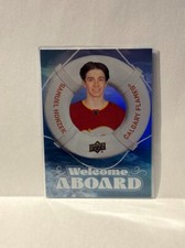 Samuel Honzek 2024-25 Upper Deck Welcome Aboard Rookie Insert Card # WA18