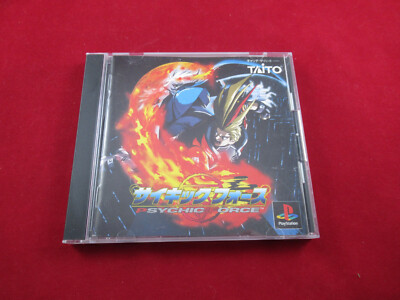 Psychic Force (Sony PlayStation 1, 1996) *Japan Import - Complete - Tested*