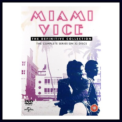 MIAMI VICE-THE COMPLETE COLLECTION SERIES 1 2 3 4 & 5