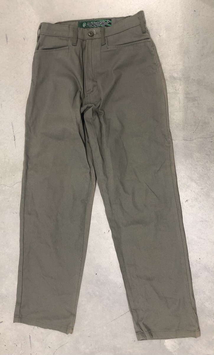 NEW VOLCOM VINTAGE 90'S SURF MX SNOW SKATEBOARD CHINO PANTS NEW VOLCOM VINTAGE 90'S SURF MX SNOW SKATEBOARD CHINO PANTS