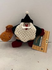 Vintage Christmas Santa Ornament - 5 inches