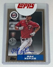 2022 Topps Series 1 Max Kepler 1987 Topps Gold Auto Parallel /50