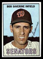 1967 Topps Bob Saverine #27 - Washington Senators