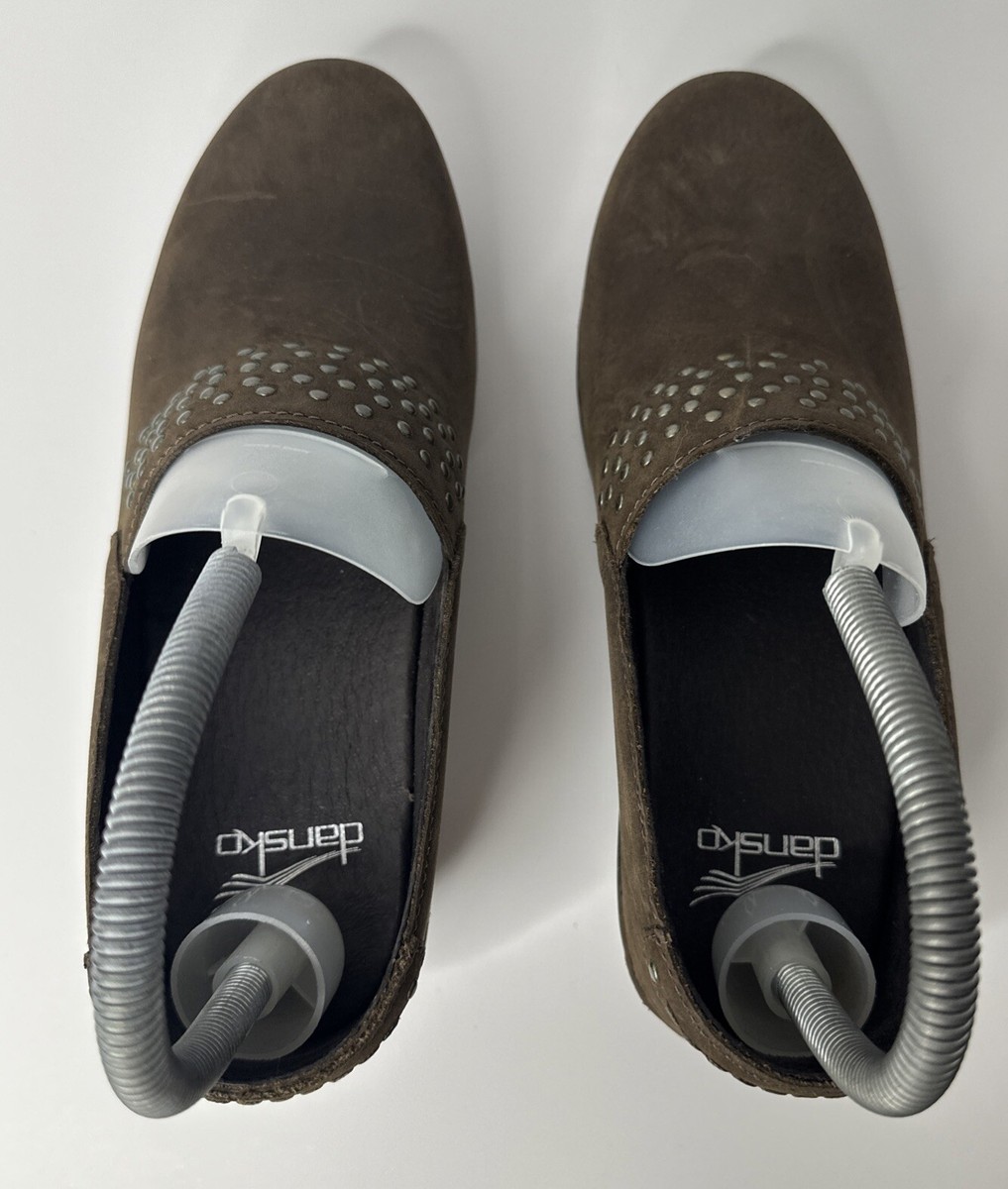 Jimmy Choo Escarpins à talons pointus cloutés en daim gris Suede ref