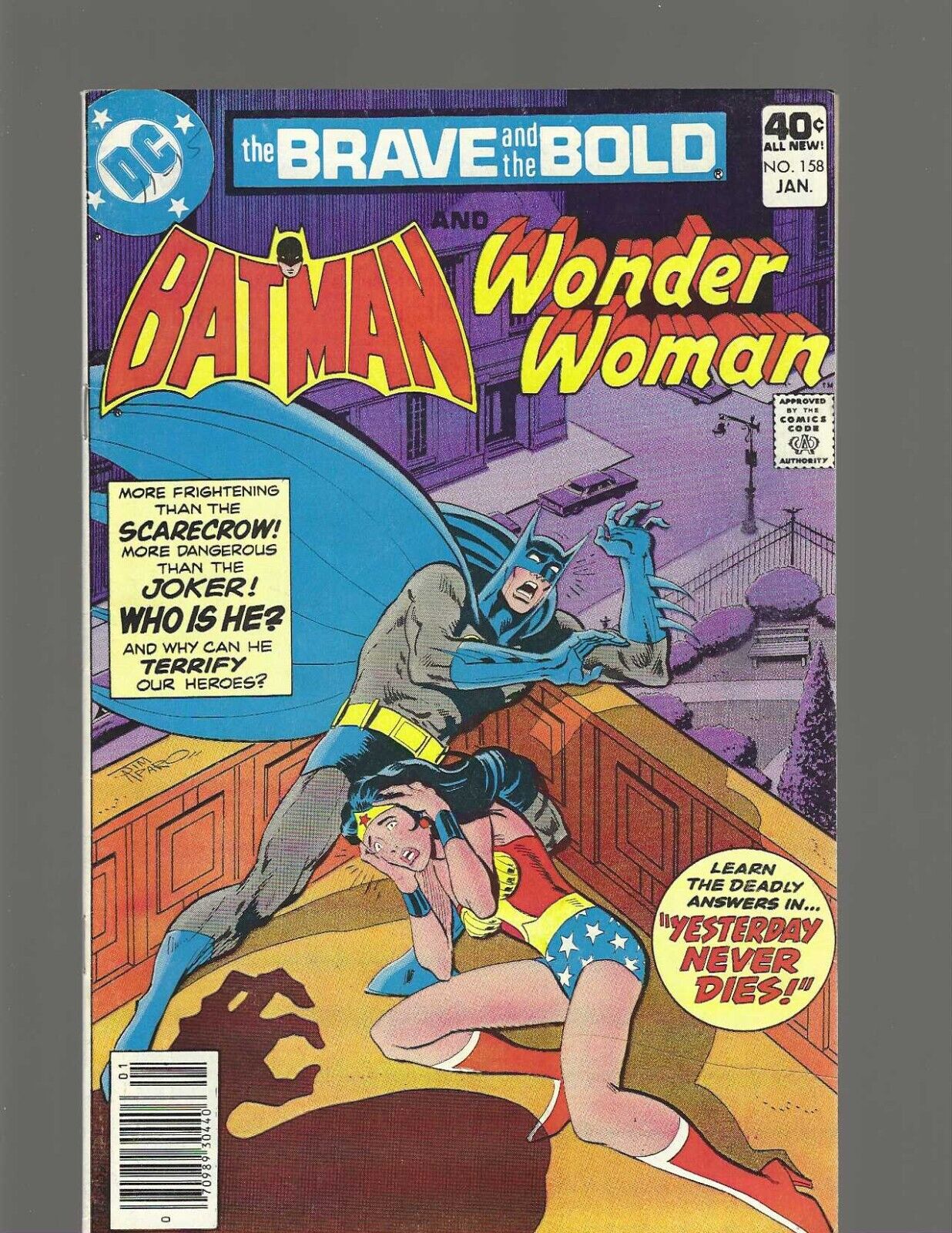 Brave & the Bold #158 (DC, 1980) VF 8.0, Batman & Wonder Woman