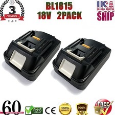 2PACKS X FOR Makita BL1815 18 Volt 2.5 Ah Li-Ion Battery BL1820 BL1815N BL1830