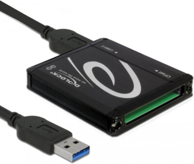 DeLOCK Card Reader USB 3.0   CFAST, Kartenleser, schwarz