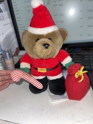 Jstuff Associates Plush Brown Bear Christmas