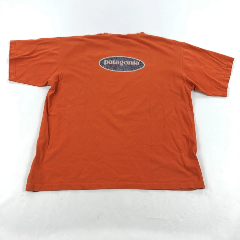 Camisa Vintage Patagonia Para Hombre Grande Beneficiosa Camiseta Algodón Orgánico Años 90 Logo Foto 2 de 4